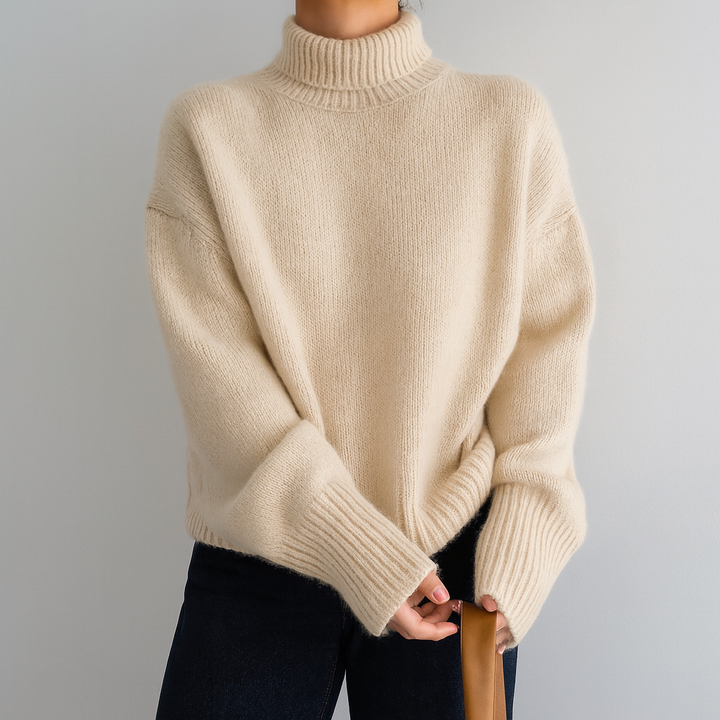 Candice - Doux Pull Oversize en Cachemire