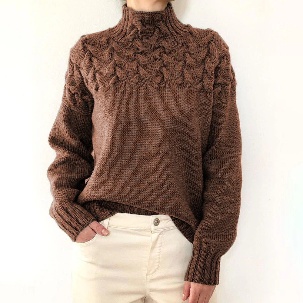 Talbot - Pull Roulé Chaud et Élégant
