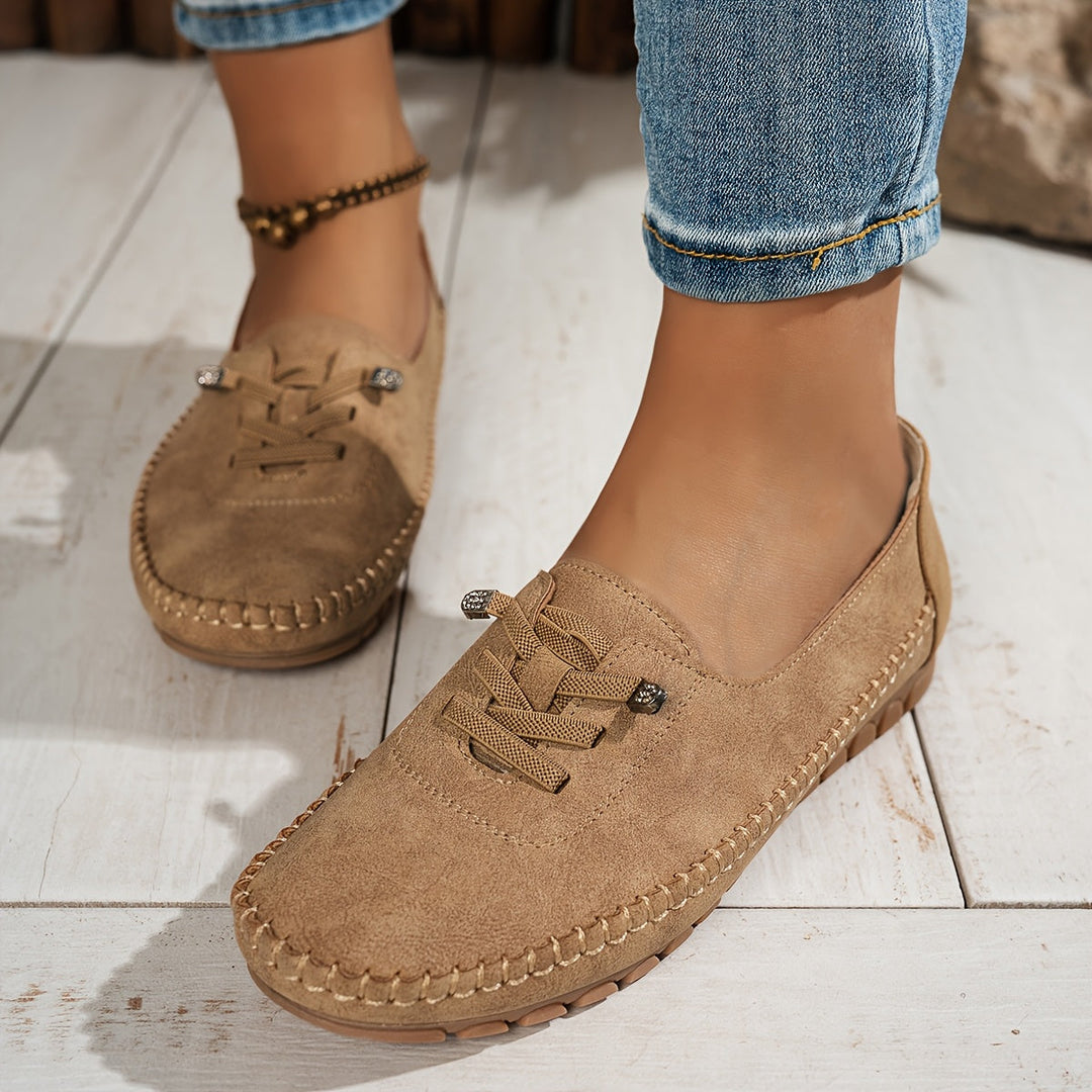 Renee - Mocassins Confortables Antidérapants