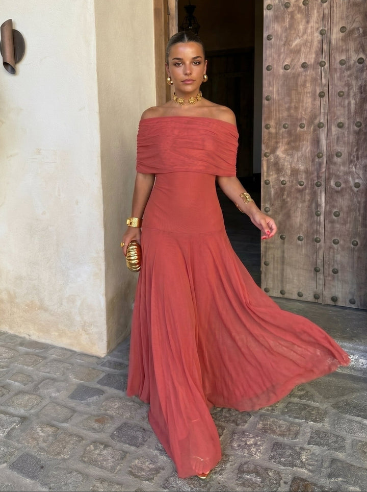Sarah | Robe Élégante Simba en Tulle de Soie