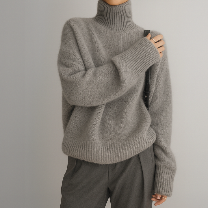 Candice - Doux Pull Oversize en Cachemire