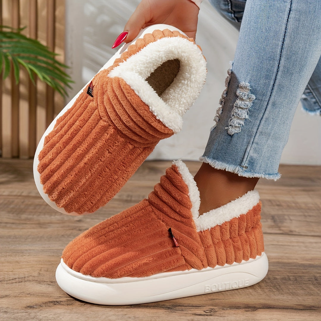 CozyStep - Chaussons Douillets Élégants