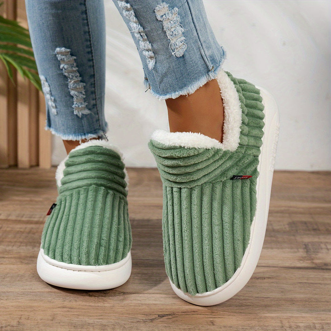 CozyStep - Chaussons Douillets Élégants