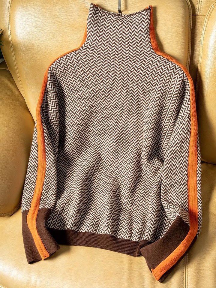 Sylvie - Pull Roulé Élégant