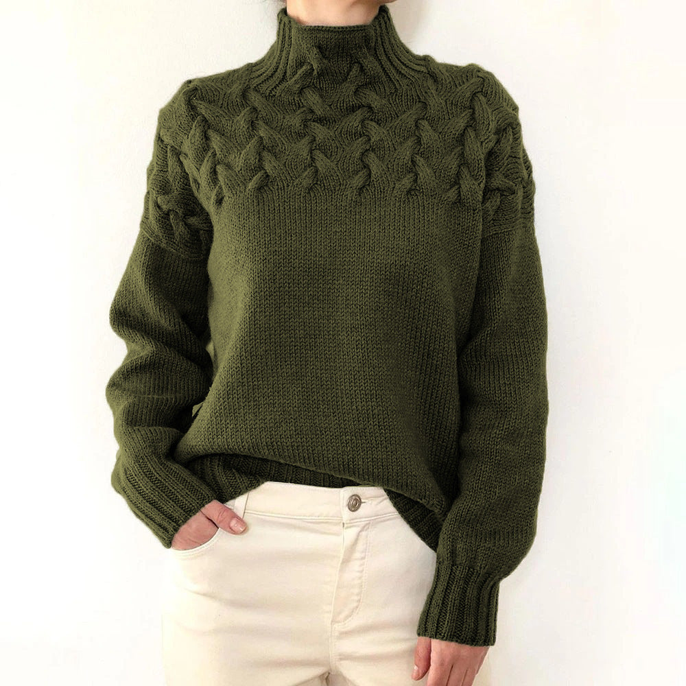 Talbot - Pull Roulé Chaud et Élégant