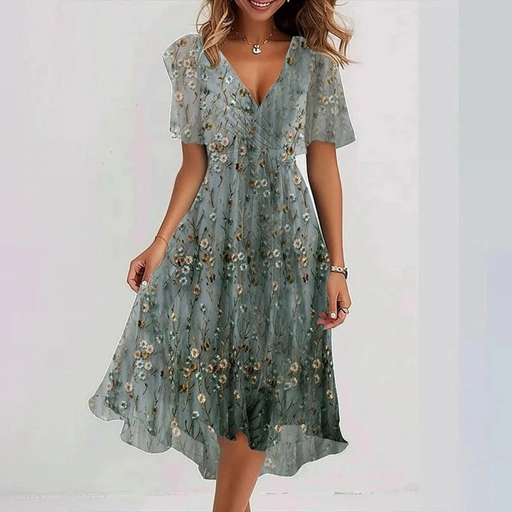Yara - Robe Florale Élégante