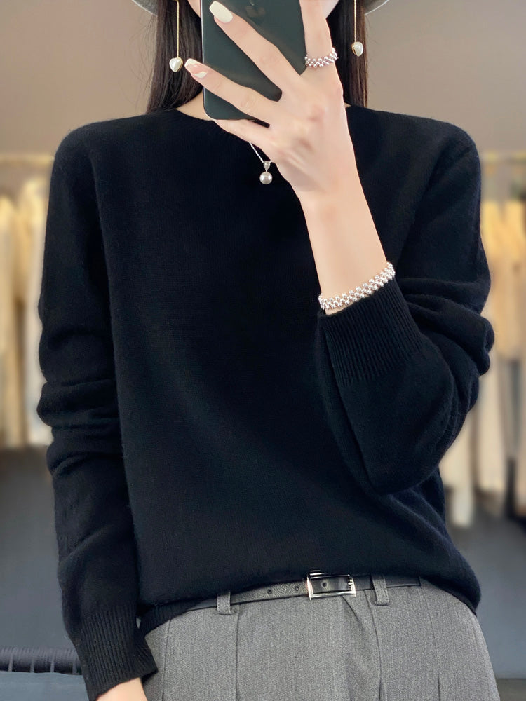 Anette - Pull Chaud en Cachemire