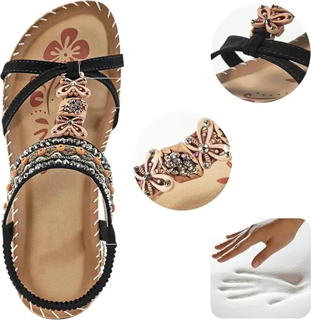 Denice - Sandales Orthopédiques Élégantes