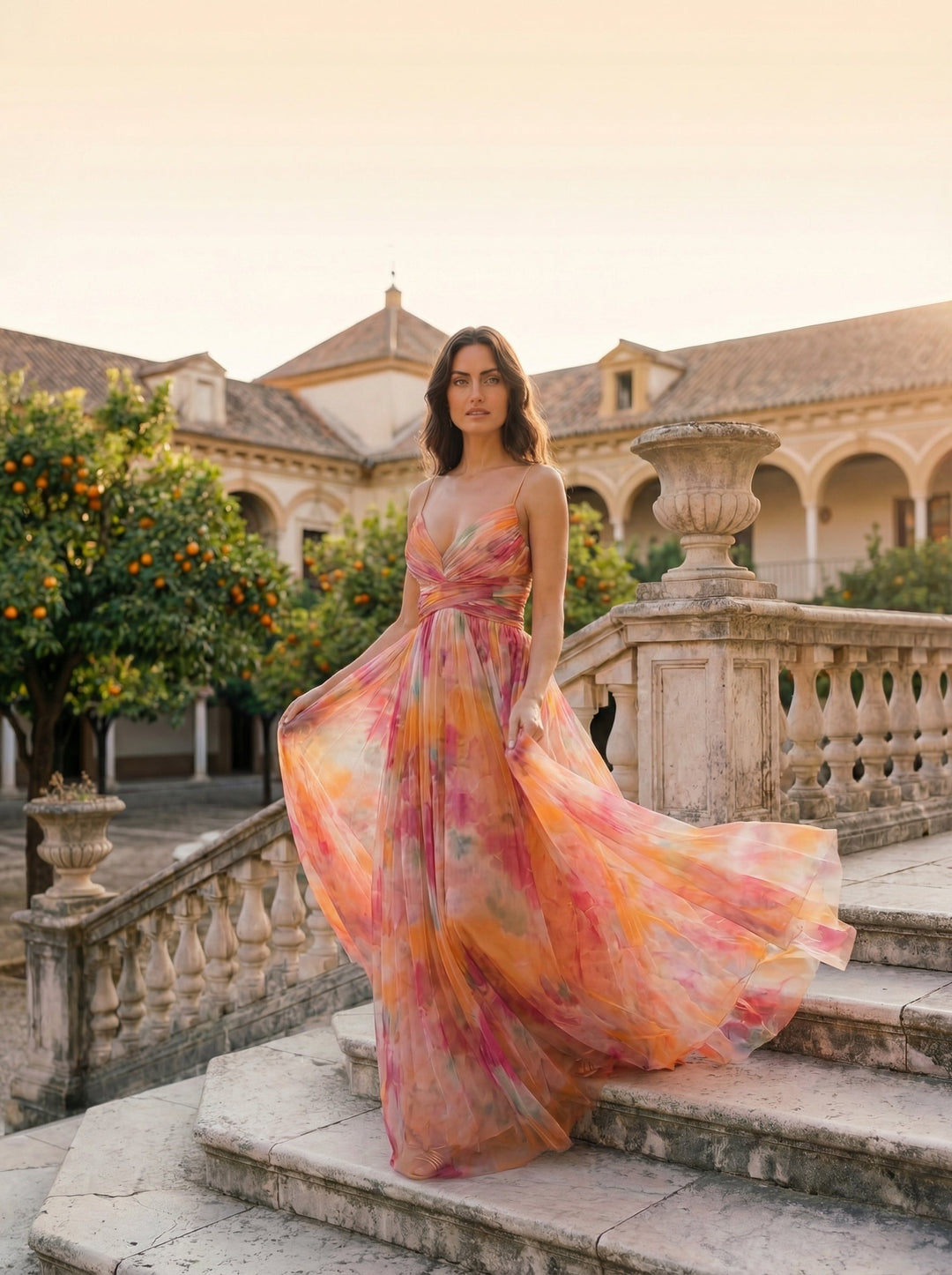 Marbella | Robe en Soie Élégante