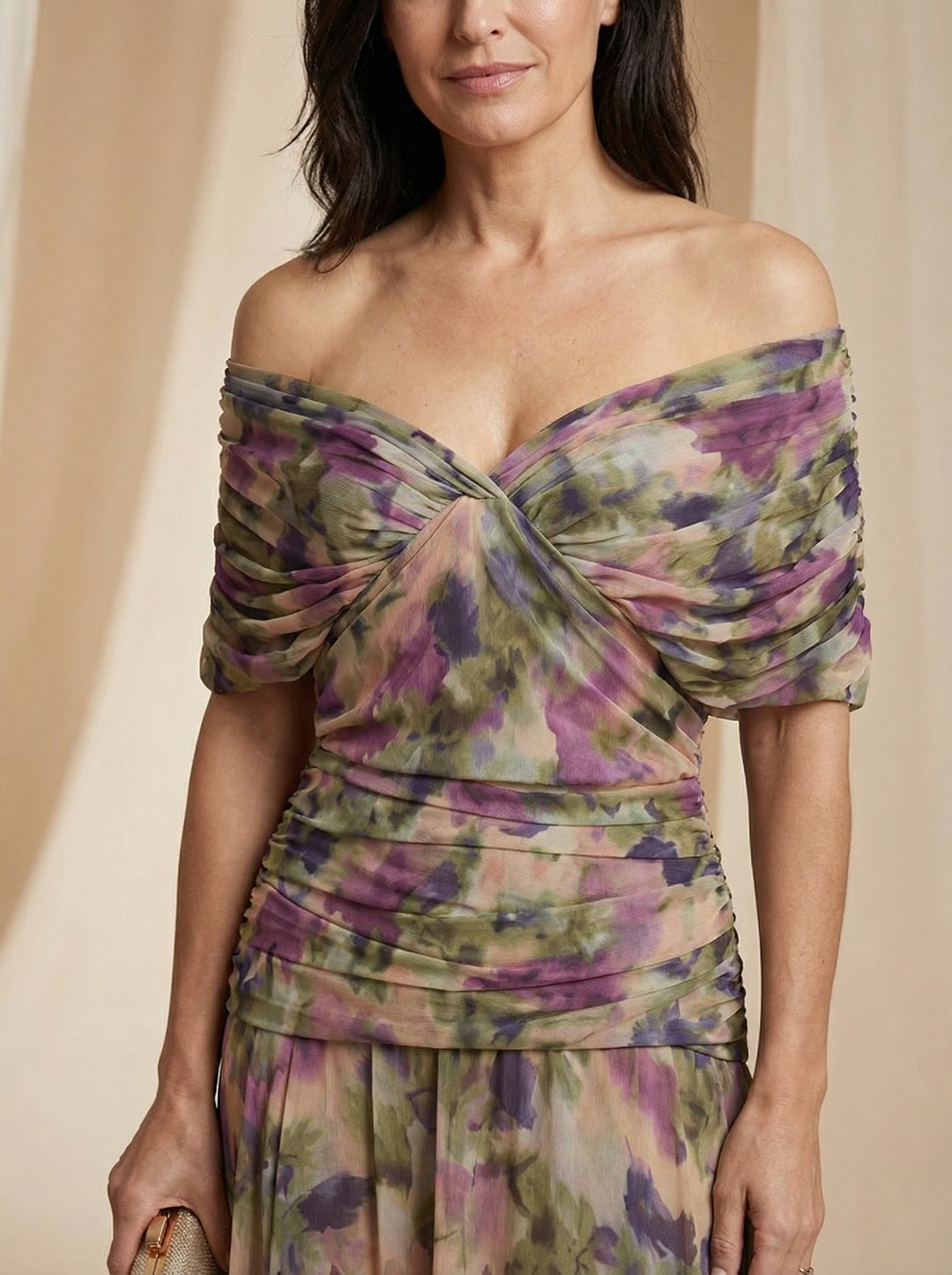 Clara | Robe Santana en Soie Élégante