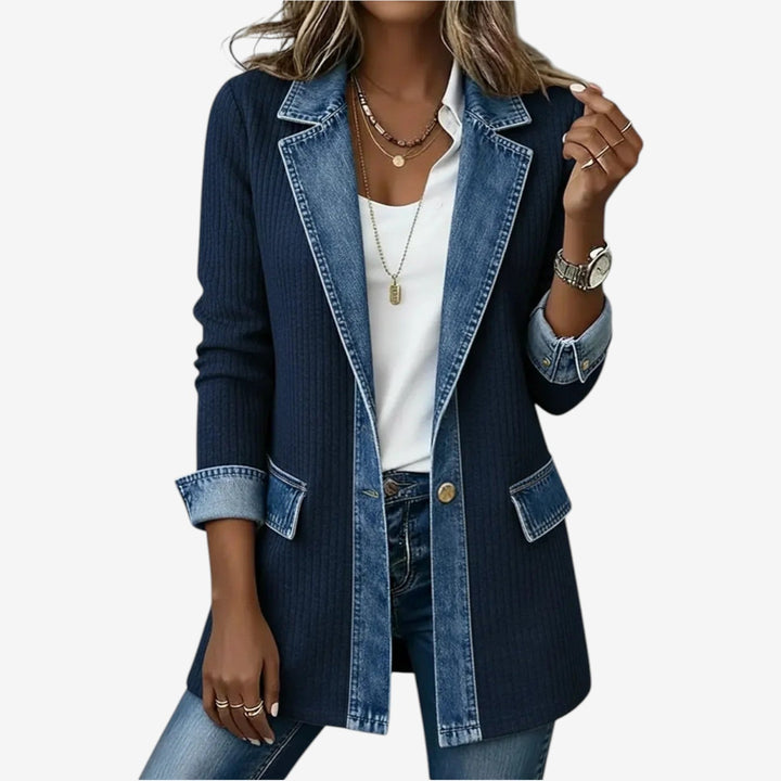 Tirexa - Veste Moderne Effet Superposé