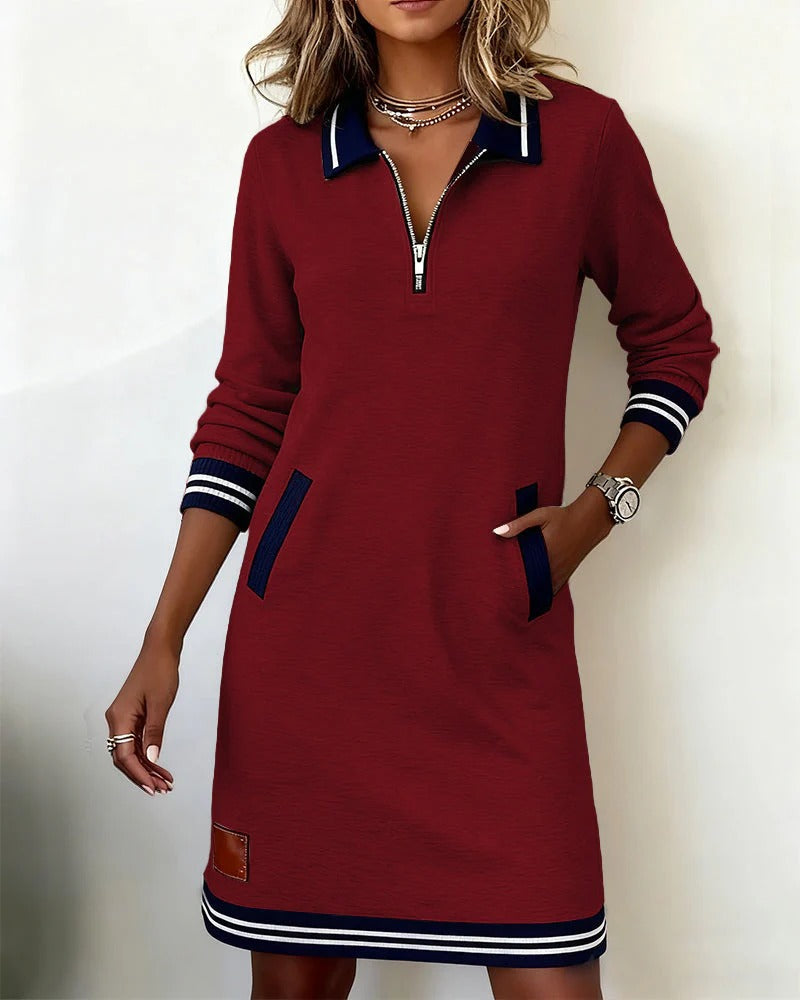 Nadege - Robe Sporty-Chic Élégante