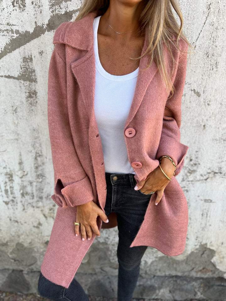 Audrey - Manteau Chic Minimaliste