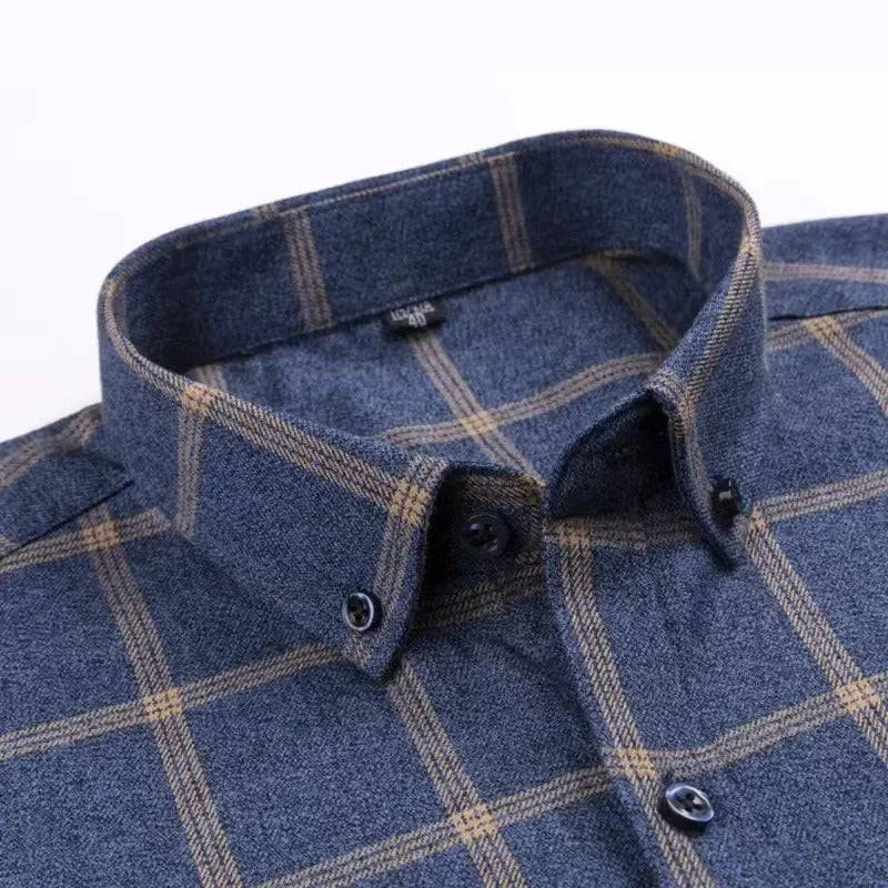 James - Chemise À Carreaux Classique