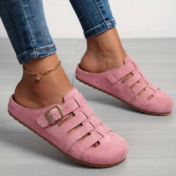 Celia | Sandales Mules Confortables sans Fermeture
