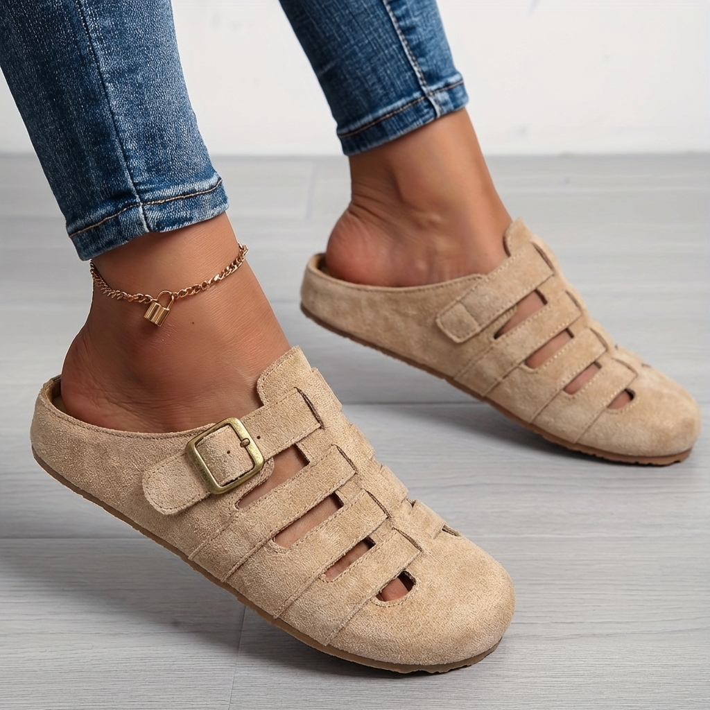 Celia | Sandales Mules Confortables sans Fermeture
