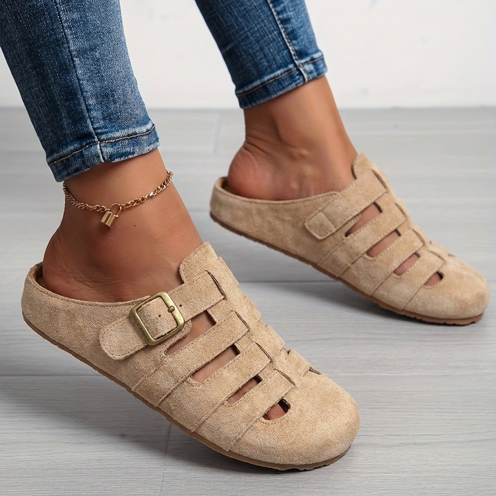 Celia | Sandales Mules Confortables sans Fermeture