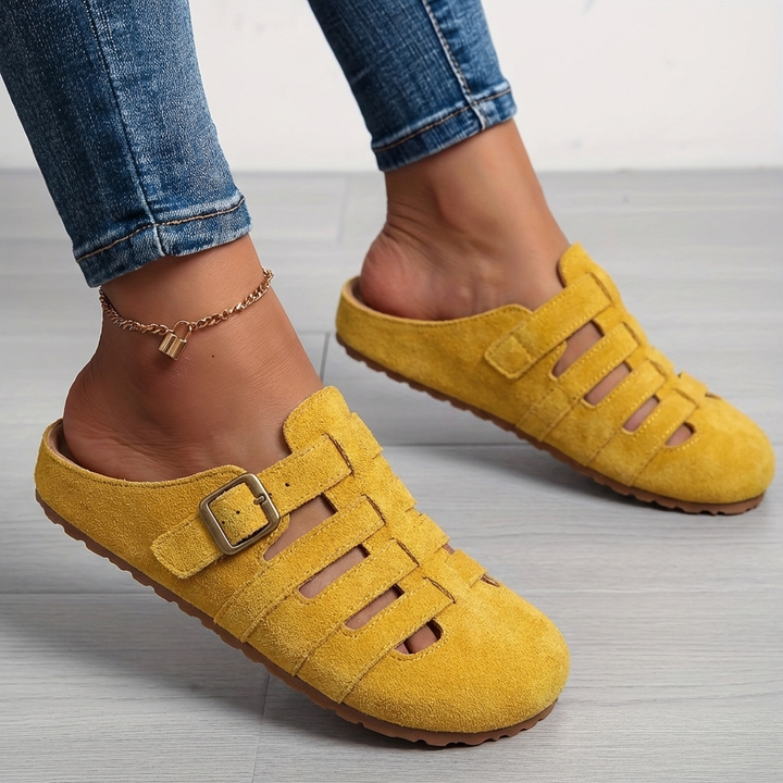 Celia | Sandales Mules Confortables sans Fermeture