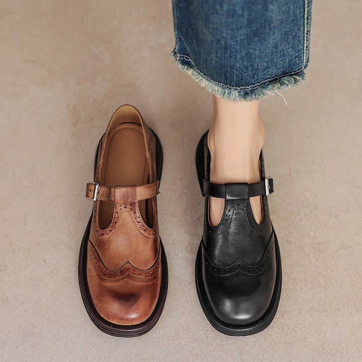Verda - Élégante Chaussure en Cuir