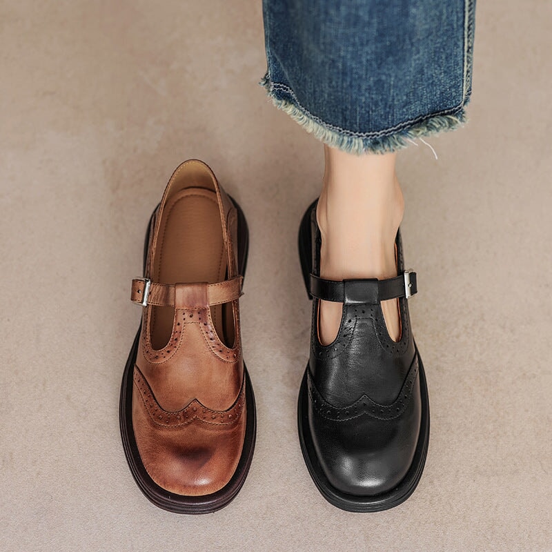 Mattea - Élégantes Mary Janes Confortables