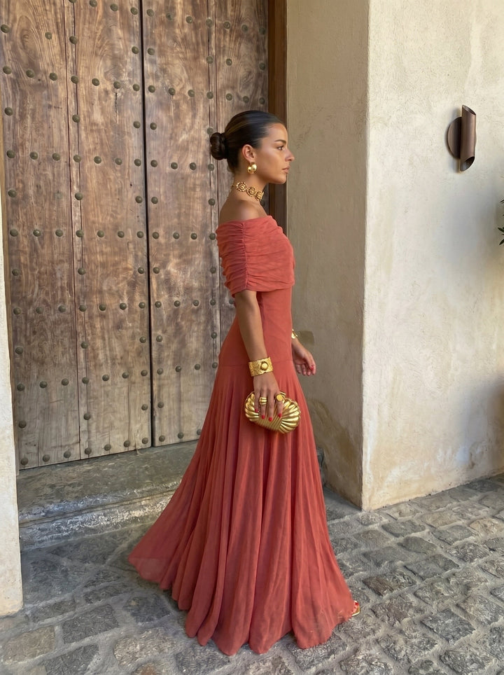 Sarah | Robe Élégante Simba en Tulle de Soie