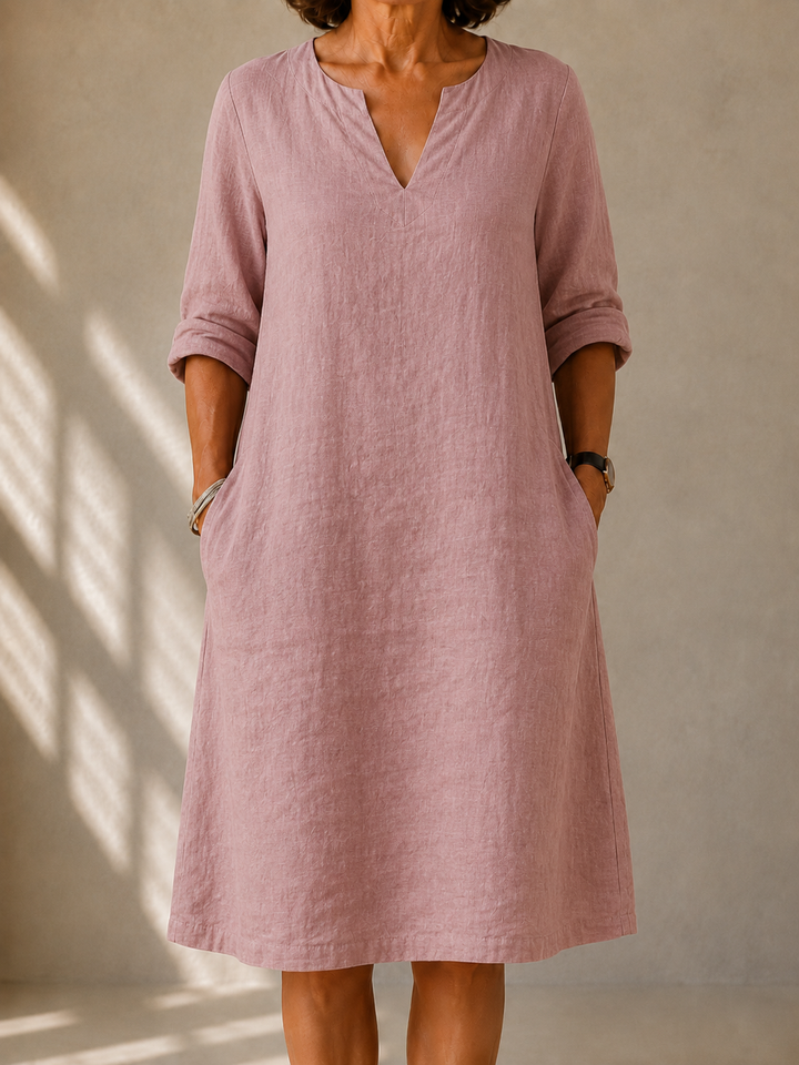 Liza | Robe Fluide Coupe Trapèze Martine