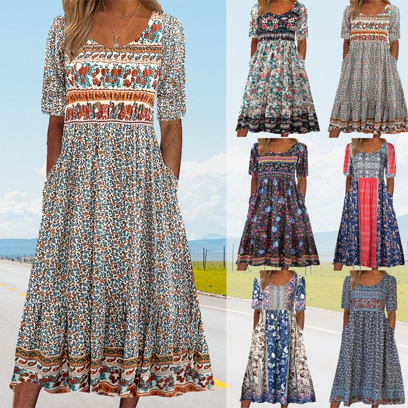 Julie™ — Robe bohème élégante et confortable