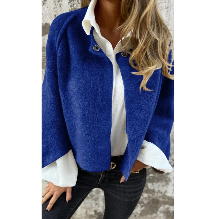 Elise - Veste Courte avec des Manches Évasées Chics