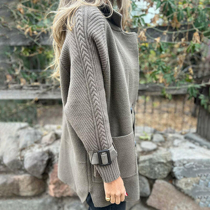 Isola - Manteau Élégant Mi-Long