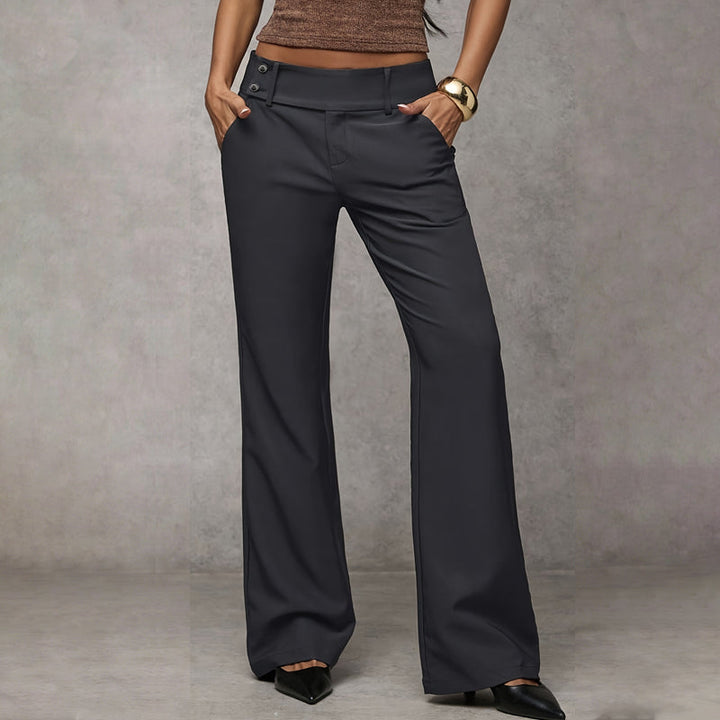 Avera - Pantalons Évasés Élégants