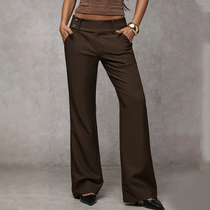 Avera - Pantalons Évasés Élégants