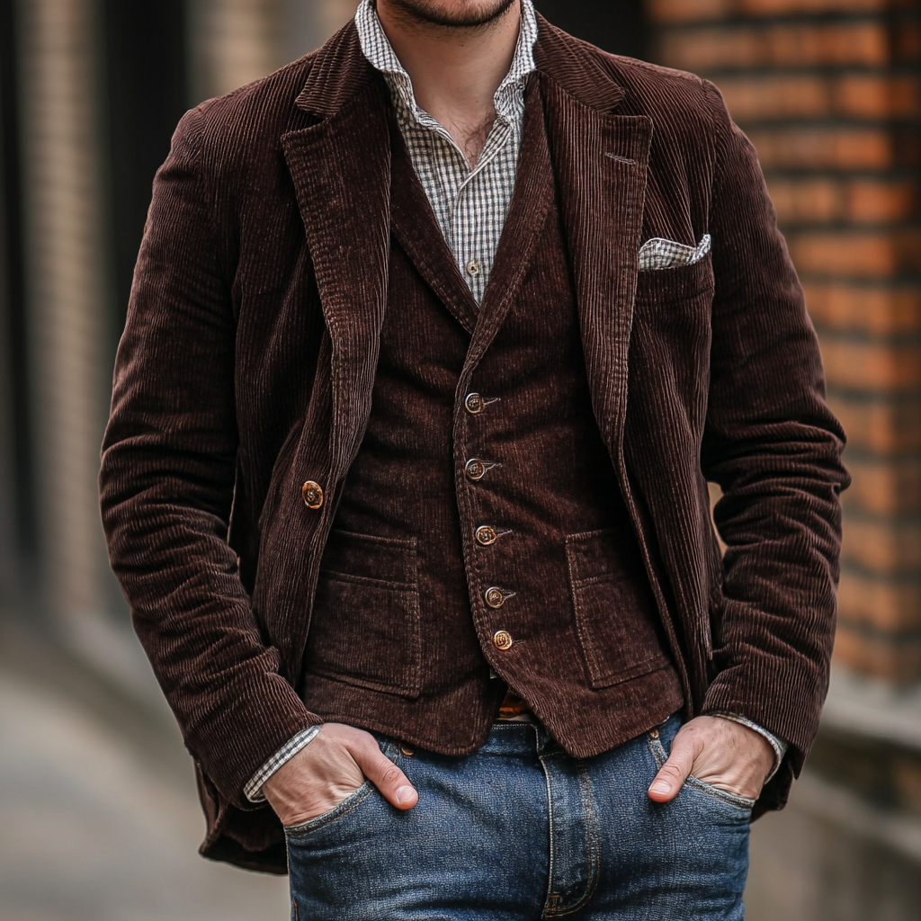 Patricio - Blazer Vintage Élégant