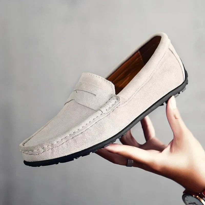 Arthur | Mocassins en daim