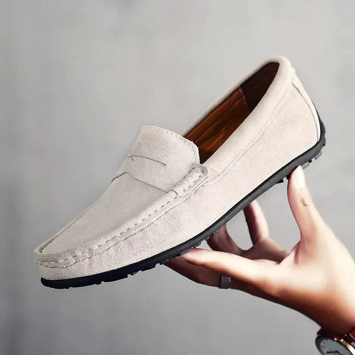 Arthur | Mocassins en daim