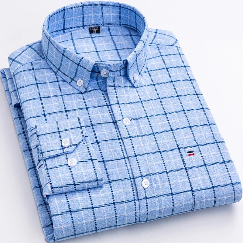James - Chemise À Carreaux Classique