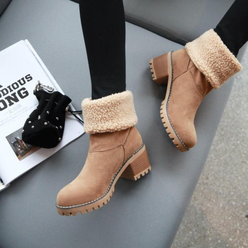 Amelie - Bottes Douillettes Élégantes